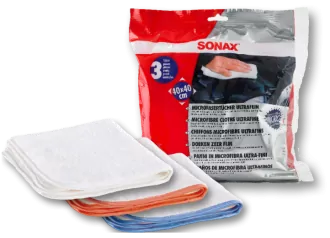 SONAX MicrofaserTuch ultrafein 3 St.