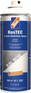 Technolit 4-fach Rostschutz-Spray RosTEC 500ml Reinweiß RAL9010