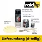Preview: raid hp 2-K Bremssattellack Set Schwarz