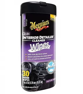 Meguiars Quik Interior Detailer Cleaner Wipes 25.St