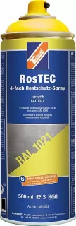 Technolit 4-fach Rostschutz-Spray RosTEC 500ml Rapsgelb RAL1021