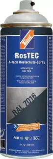 Technolit 4-fach Rostschutz-Spray RosTEC 500ml Anthrazitgrau RAL7016