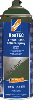 Technolit 4-fach Rostschutz-Spray RosTEC 500ml Olivgrün RAL6003