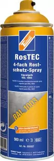 Technolit 4-fach Rostschutz-Spray RosTEC 500ml Signalgelb RAL1003
