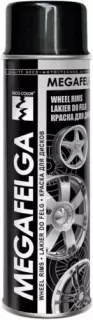 MEGAFELGA Felgenlack Spray Schwarz Glanz 500ml