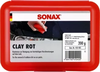 SONAX Reiniegungsknete CLAY Rot 200g