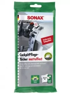 SONAX CockpitPflegeTücher matteffect 10 St.