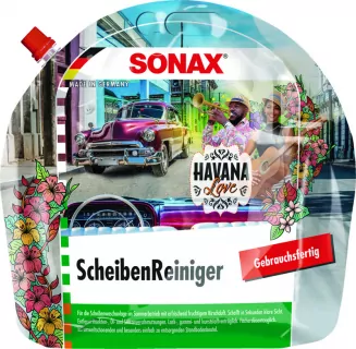 SONAX ScheibenReiniger Gebrauchsfertig Havana Love 3L
