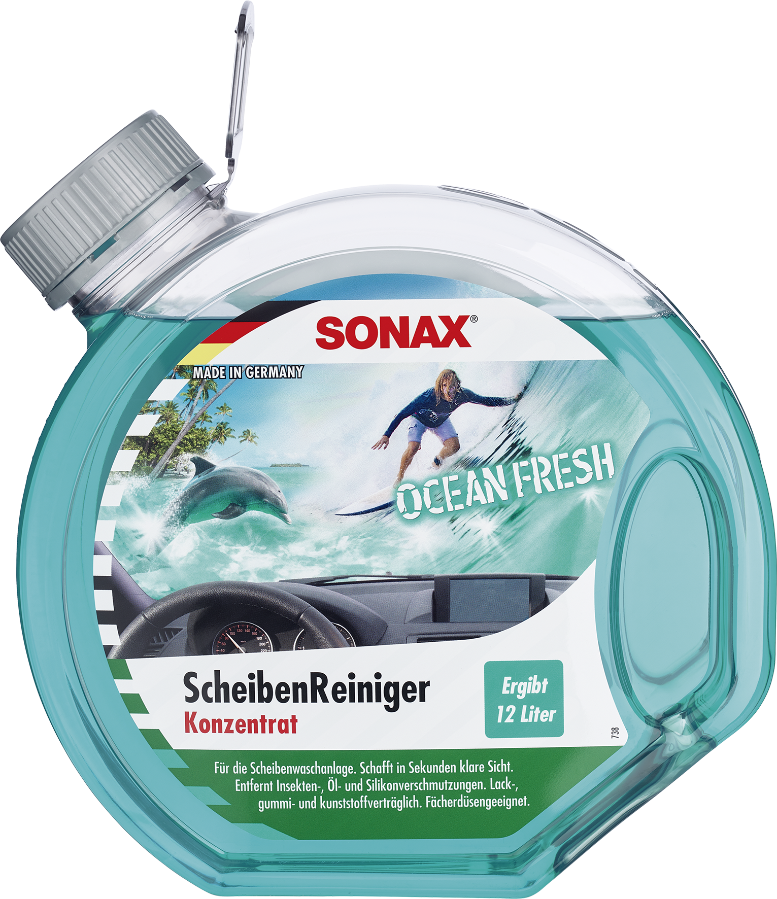 FLOWMAXX Autopflegeshop - SONAX ScheibenReiniger Konzentrat Ocean-fresh 3L