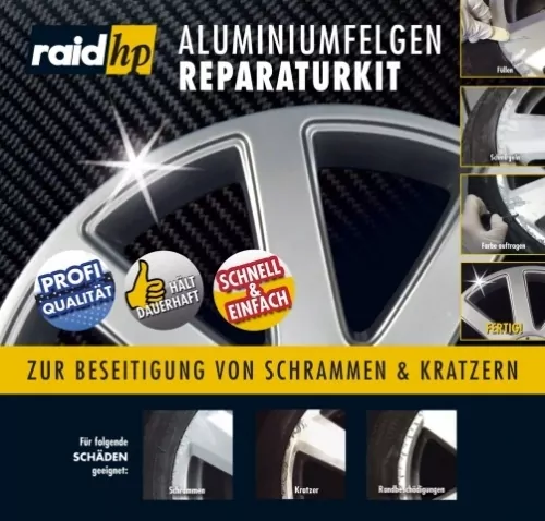 raid hp Aluminiumfelgen Reparatur Kit